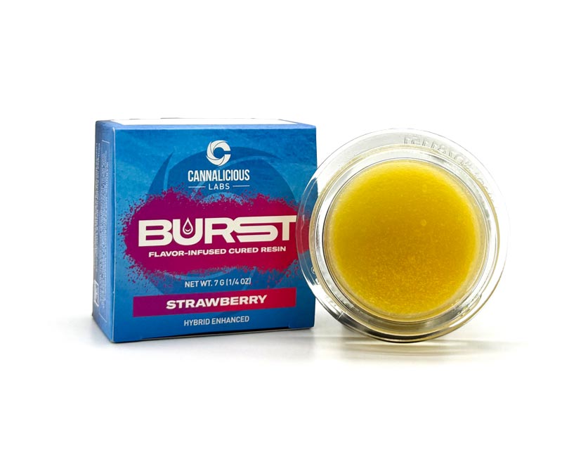 STRAWBERRY BURST CURED RESIN